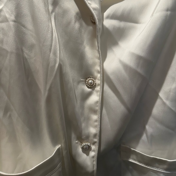 DARCIE WHITE PAJAMAS - Picture 8 of 10